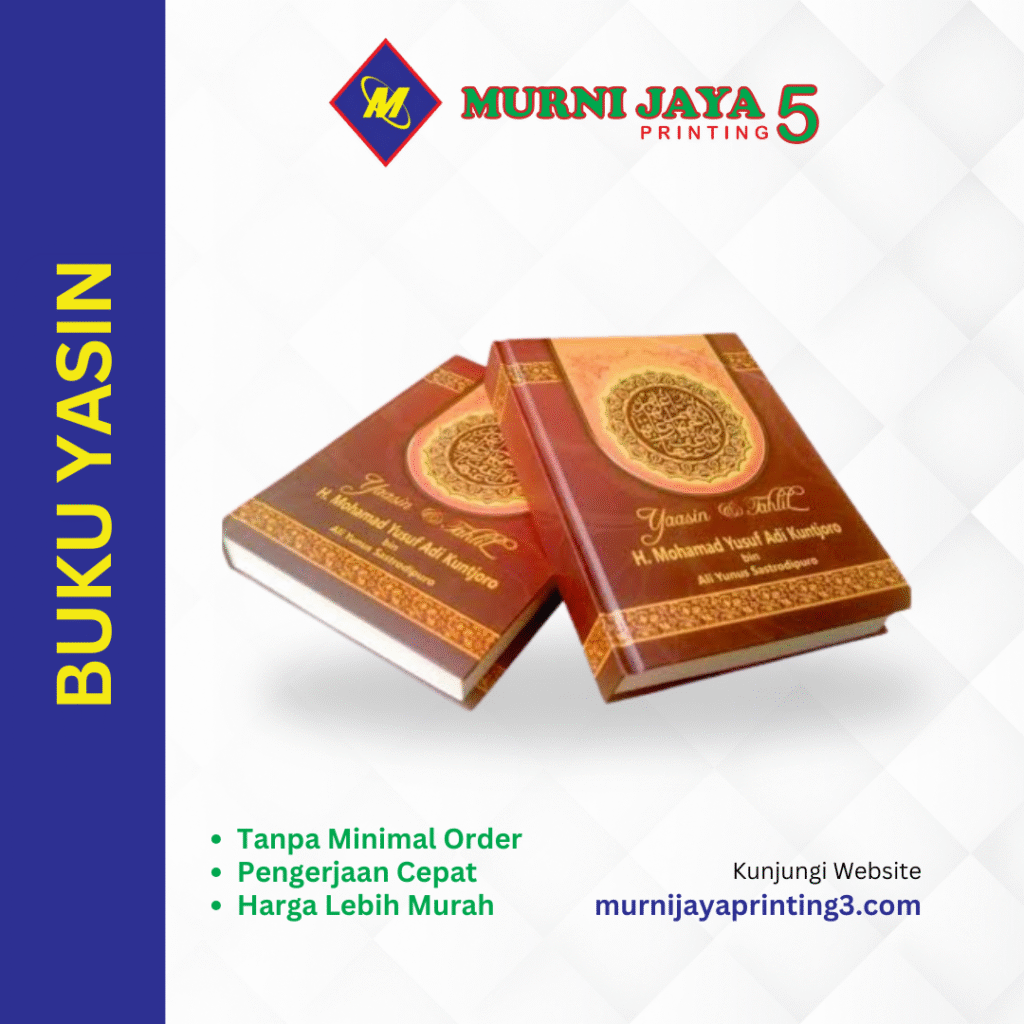 Jasa Cetak Buku Yasin Express Murah di Jakarta
