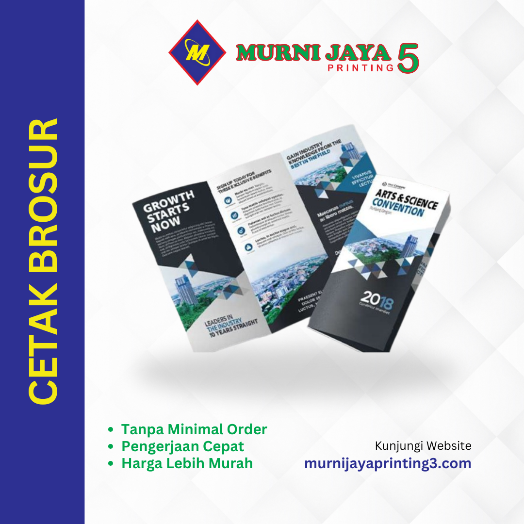 Jasa Cetak Brosur Express Murah Berkualitas di Jakarta