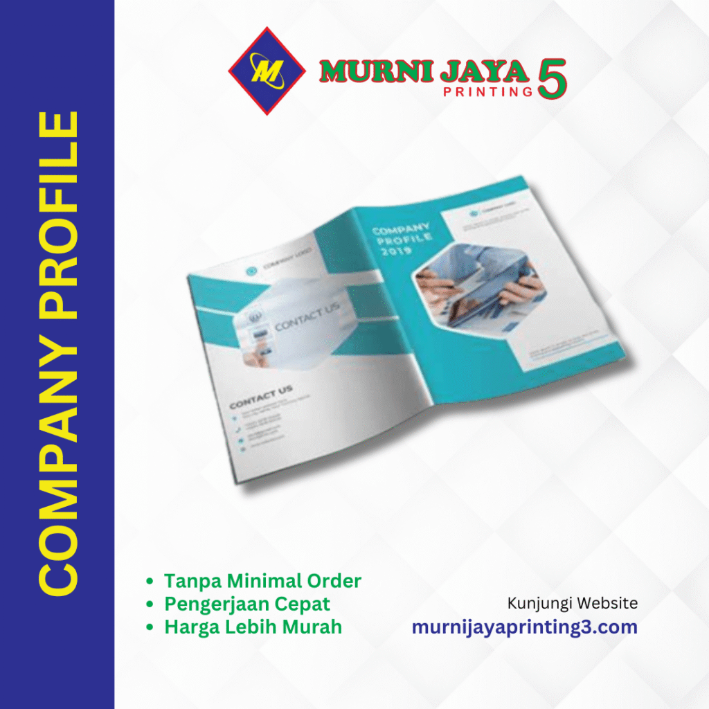 Jasa Cetak Company Profile Express Murah Berkualitas di Jakarta