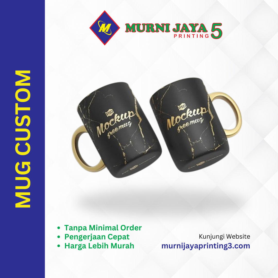Jasa Cetak Mug Express Murah di Jakarta