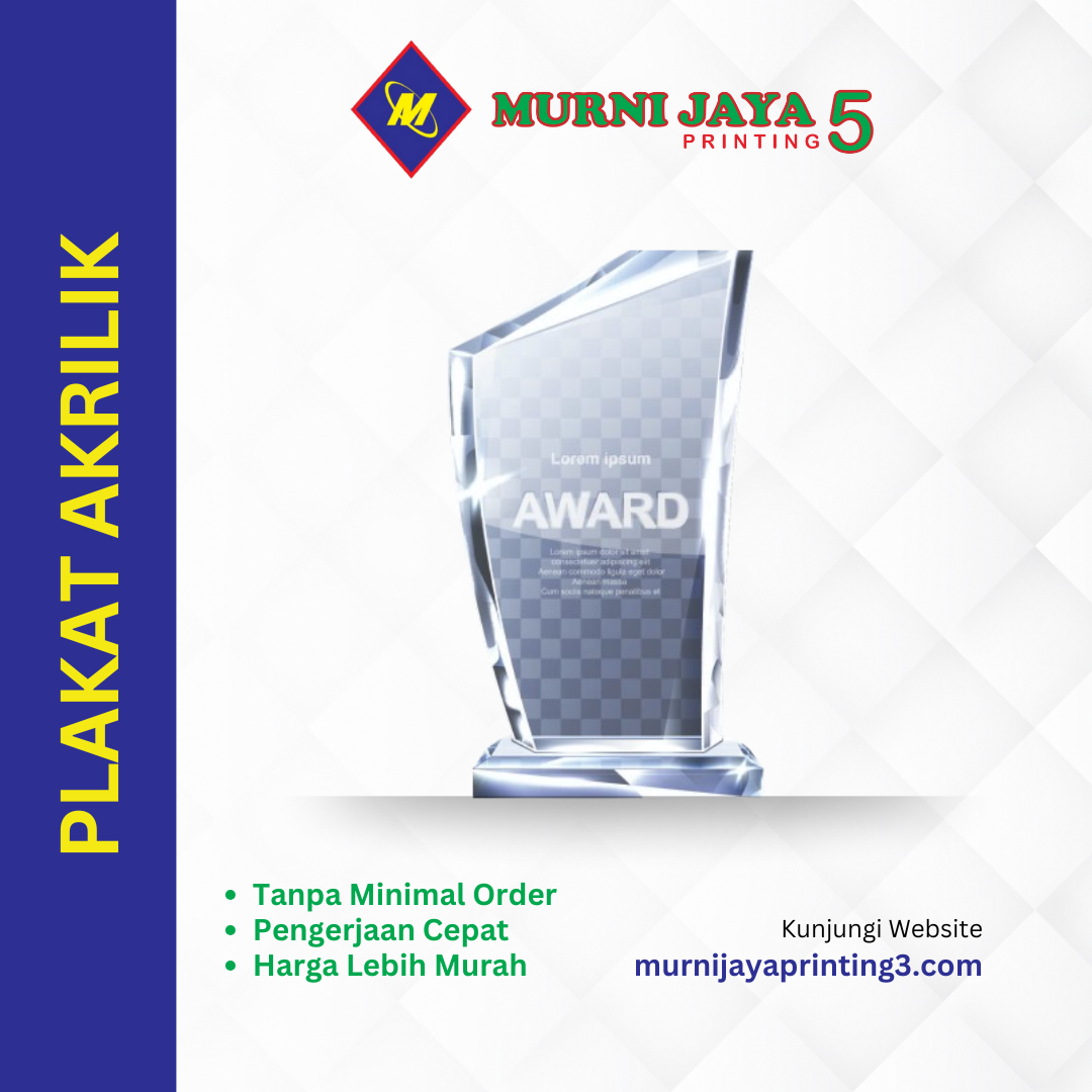 Jasa Cetak Plakat Express Murah di Jakarta 