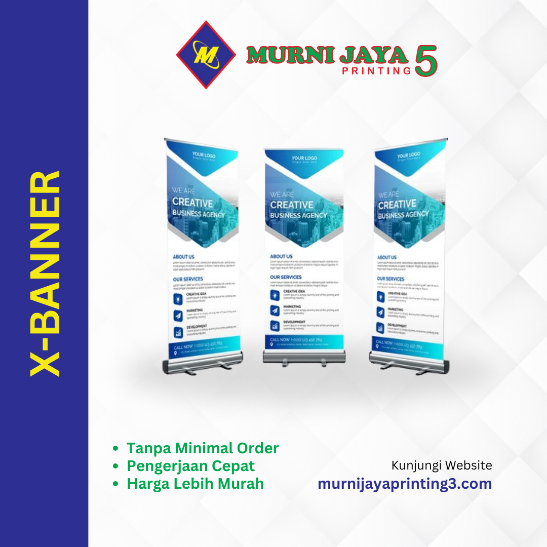 Jasa Cetak X-Banner Express Murah Berkualitas di Jakarta